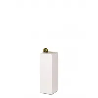 MDF witte sokkels | plantenzuilen | zuilen wit MDF zijdeglans