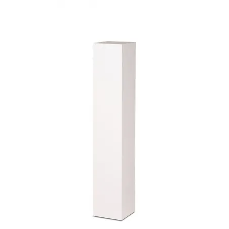 MDF witte sokkels | plantenzuilen | zuilen wit MDF zijdeglans