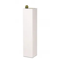 MDF witte sokkels | plantenzuilen | zuilen wit MDF zijdeglans