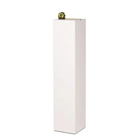 MDF witte sokkels | plantenzuilen | zuilen wit MDF zijdeglans