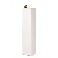 MDF witte sokkels | plantenzuilen | zuilen wit MDF zijdeglans