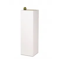 MDF witte sokkels | plantenzuilen | zuilen wit MDF zijdeglans