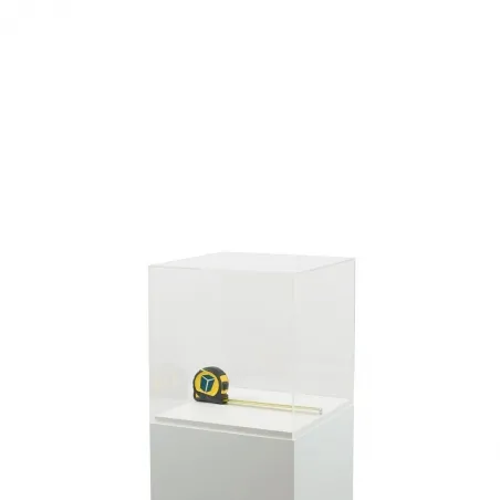 Plexiglas beschermkap | plexiglas stolp | maquettekap op maat