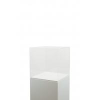 Plexiglas beschermkap | plexiglas stolp | maquettekap op maat