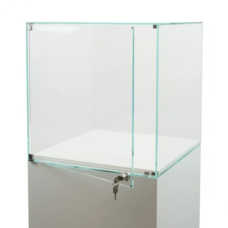 vitrine med dør