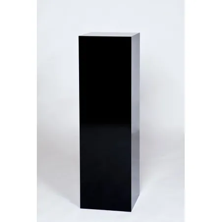 Solits podie sort højglans 40 x 40 x 100 cm