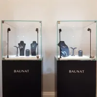vitrine med dør