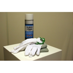 Reinigungspaket fÃ¼r Hauben und Sockel aus Plexiglas und Glas