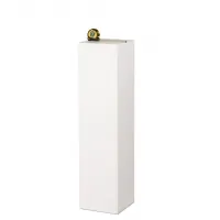 MDF witte sokkels | plantenzuilen | zuilen wit MDF zijdeglans