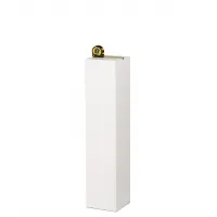 MDF witte sokkels | plantenzuilen | zuilen wit MDF zijdeglans