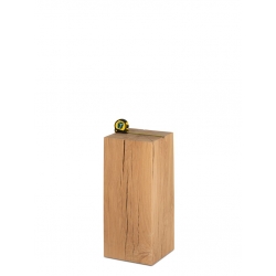 Eiken houten sokkels | massief houten zuilen | uitstekende kwaliteit